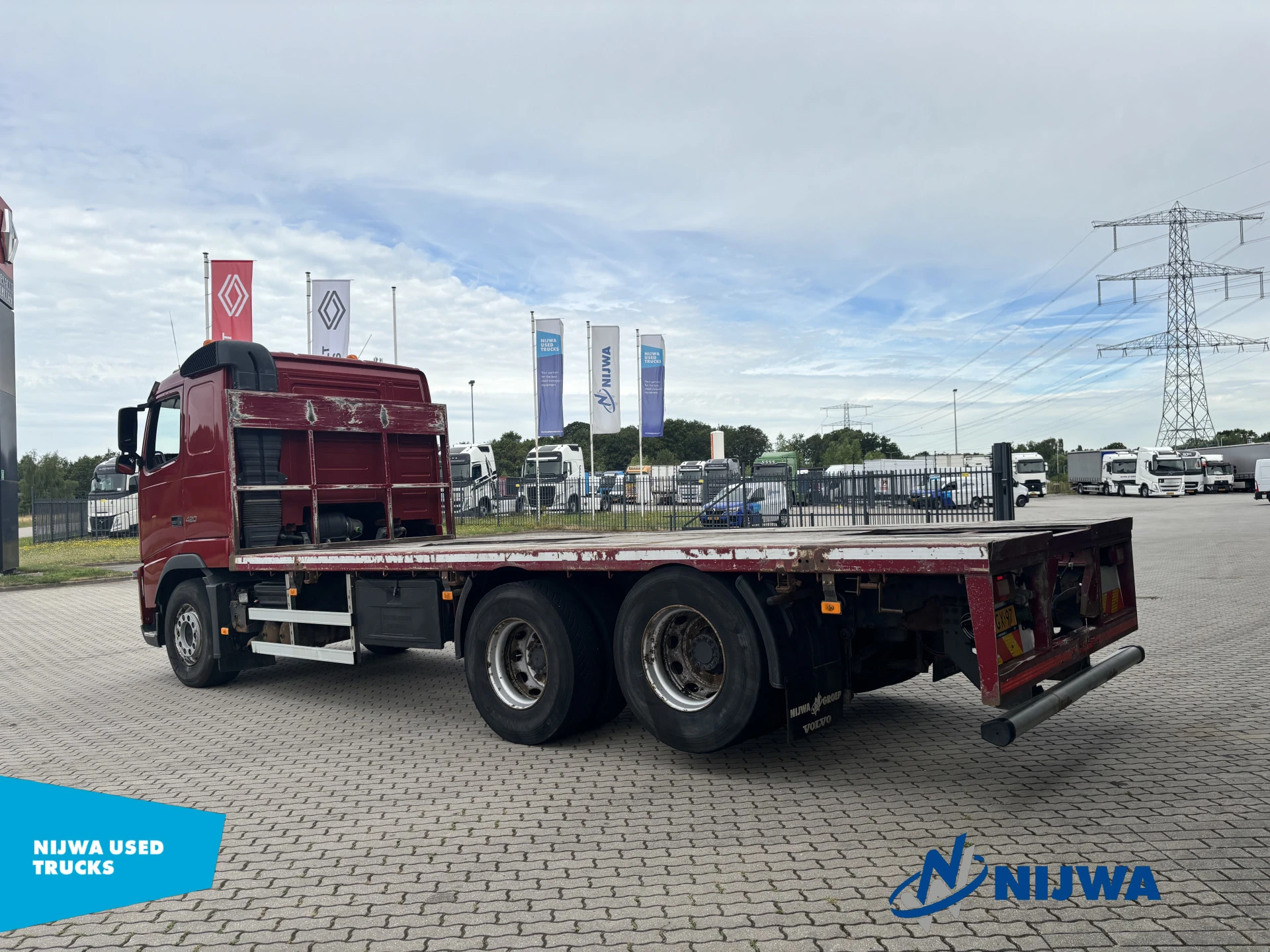 Volvo FH 2009 - 420 6x2 Vangmuil + Standkachel afbeelding 4