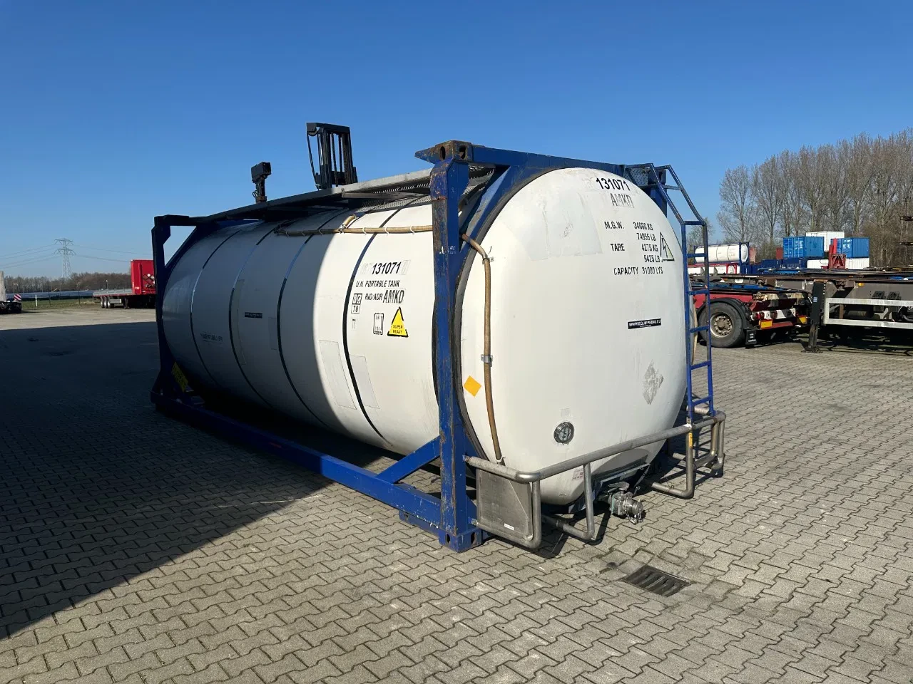MTK Containers 1998 - 20FT SWAP BODY / 31.000L / T7 / AMKD / 5Y+ CSC test: 07/2027 imagem 29