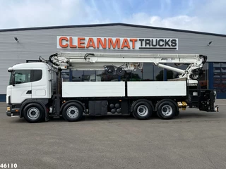 Scania R 1998 - 144 8x4 Retarder MKG 55 Tonmeter Dachdecker Kran image 5