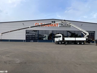 Scania R 1998 - 144 8x4 Retarder MKG 55 Tonmeter Dachdecker Kran image 2