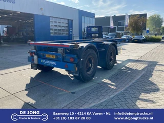 Krone SZC 20 2006 - 20 FT / Container chassis / BPW + Drum te koop