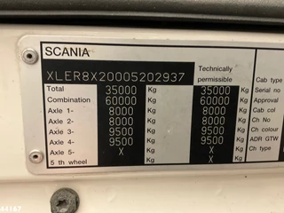 Scania R 2008 - 480 Amco Veba 95 Tonmeter laadkraan + Fly-Jib obrazek 23