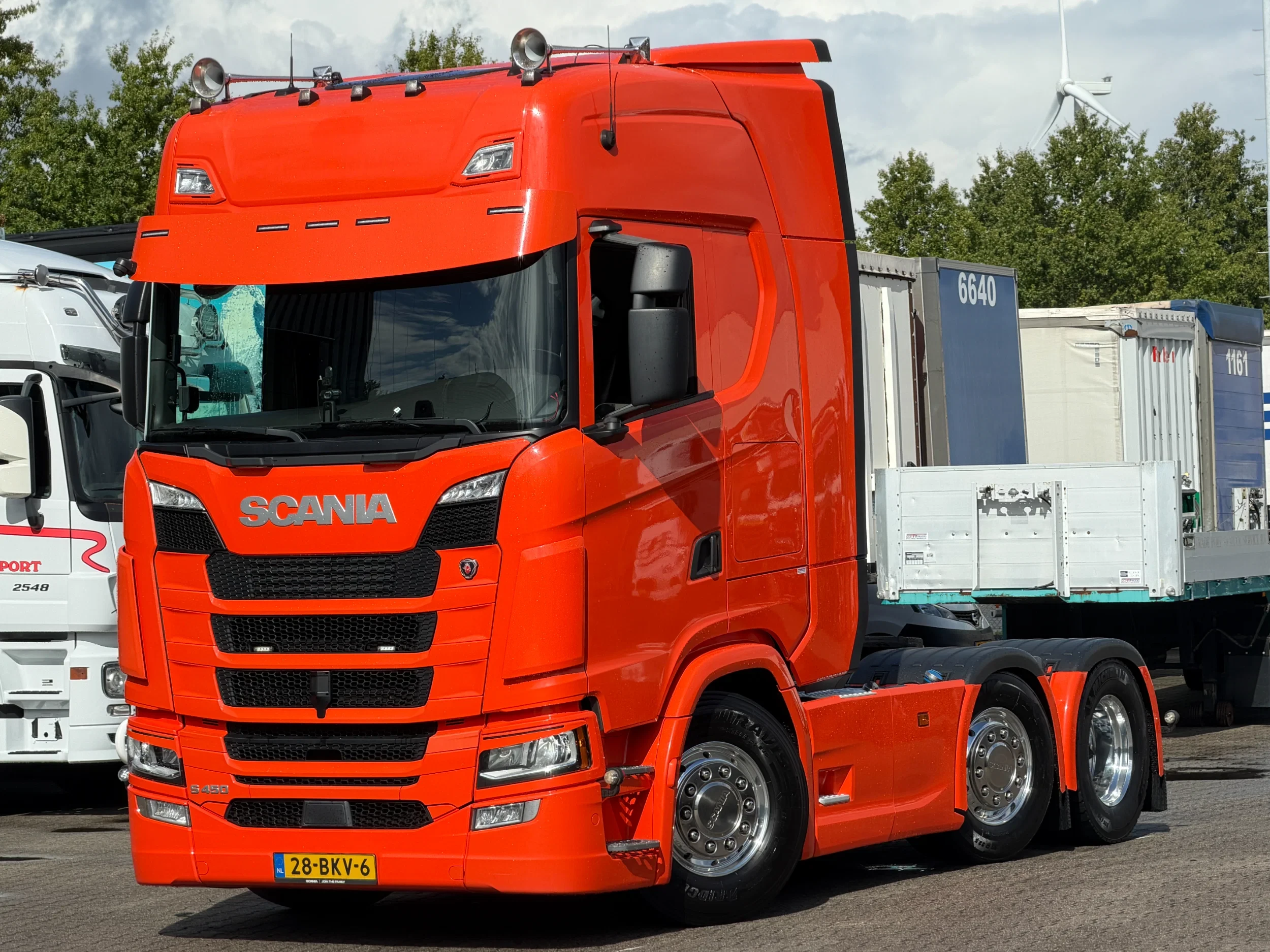 Scania S 2018 - S450 6x2/4 Retarder 2 Tank P-Airco Alcoa Apk *TOP* afbeelding 1