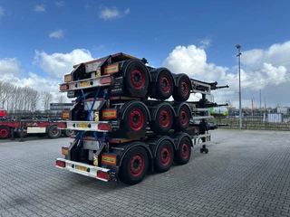 Burg N/A 2012 - stack of 3x 2012 BURG 20FT ADR (EX/II, EX/III, FL, AT) Chassis, Empty weight : 3.690kg, SAF INTRADISC, 2x Liftaxle, NL-chassis obrazek 8
