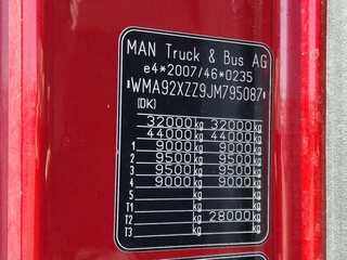 MAN TGX 2018 - 35.500 8x4*4 - Hyva Hooklift - Custom interior - Steering axle rear - Euro 6 image 27