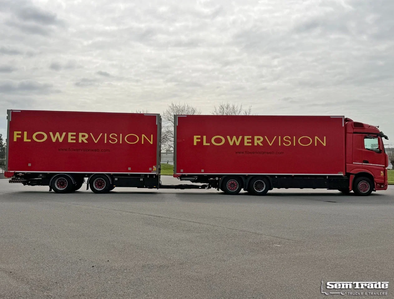 Mercedes-Benz Actros 2018 - 2642 HEIWO ISOLATED BOXES DOUBLE DOORS TRS COOLING TAIL LIFT TOP CONDITION NL-COMBI immagine 5