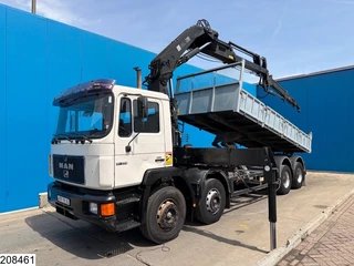 MAN N/A 1996 - 41 372 8x4, Manual, HIAB, Remote, Bladvering immagine 2