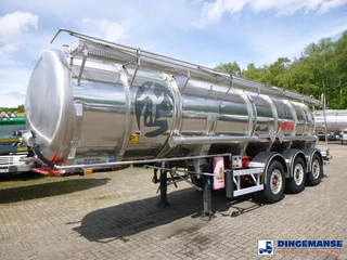 Burg Chemical tank inox L4BH 22.5 m3 / 1 comp 2003 на продажу