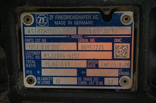 ZF N/A 2014 - 12AS2130DD TGS afbeelding 5