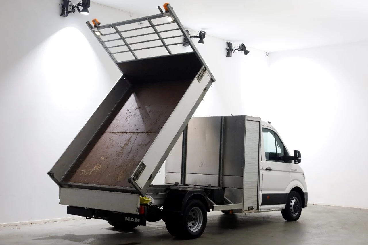 MAN TGE 2018 - 5.180 2.0 177pk E6 L2H1 Kipper Dubbel Lucht Trekhaak 3500kg 06-2018 afbeelding 3