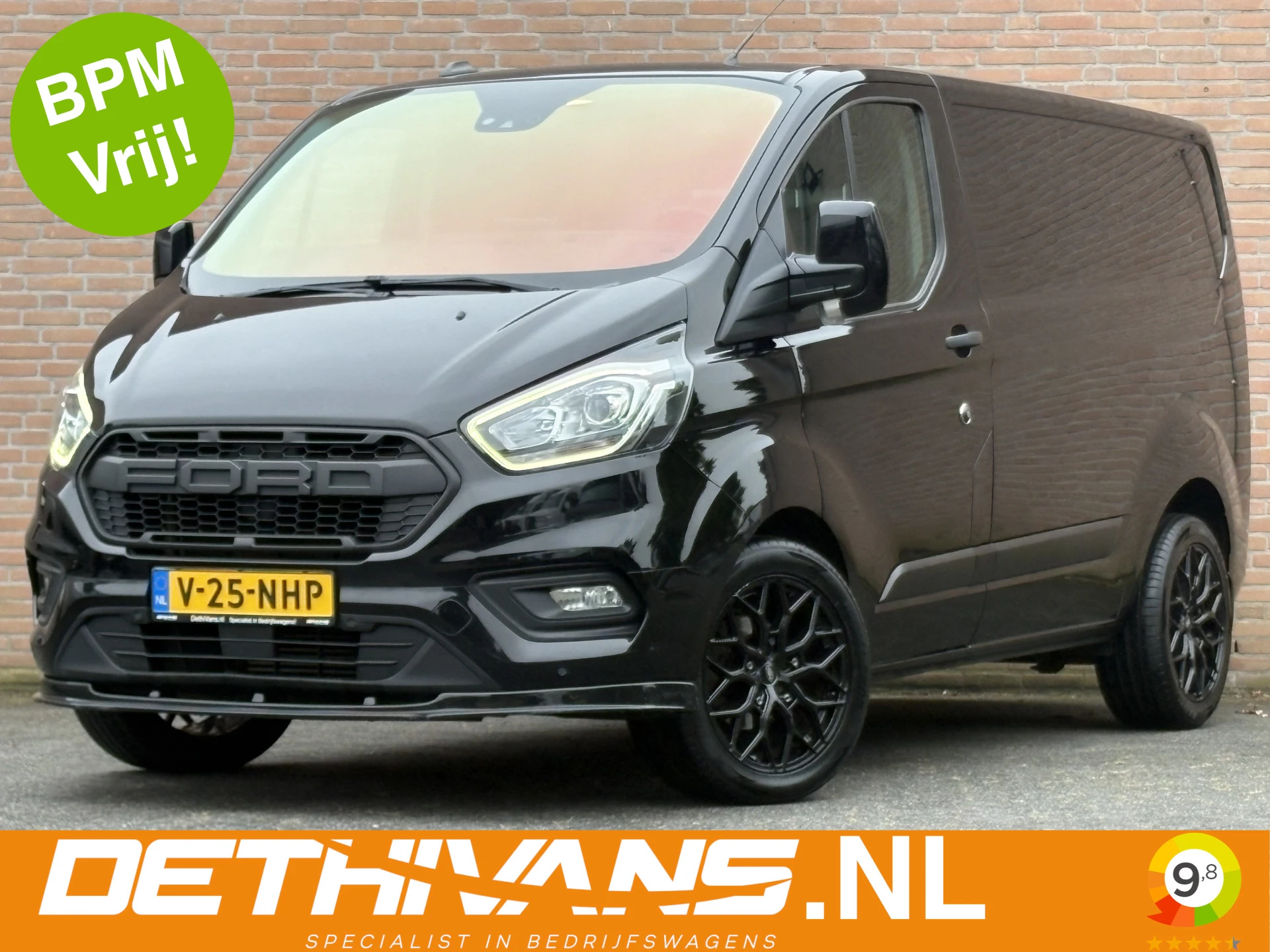 Ford Transit Custom 2021 - 2.0TDCI 130PK Automaat / Carplay / Euro6 afbeelding 1