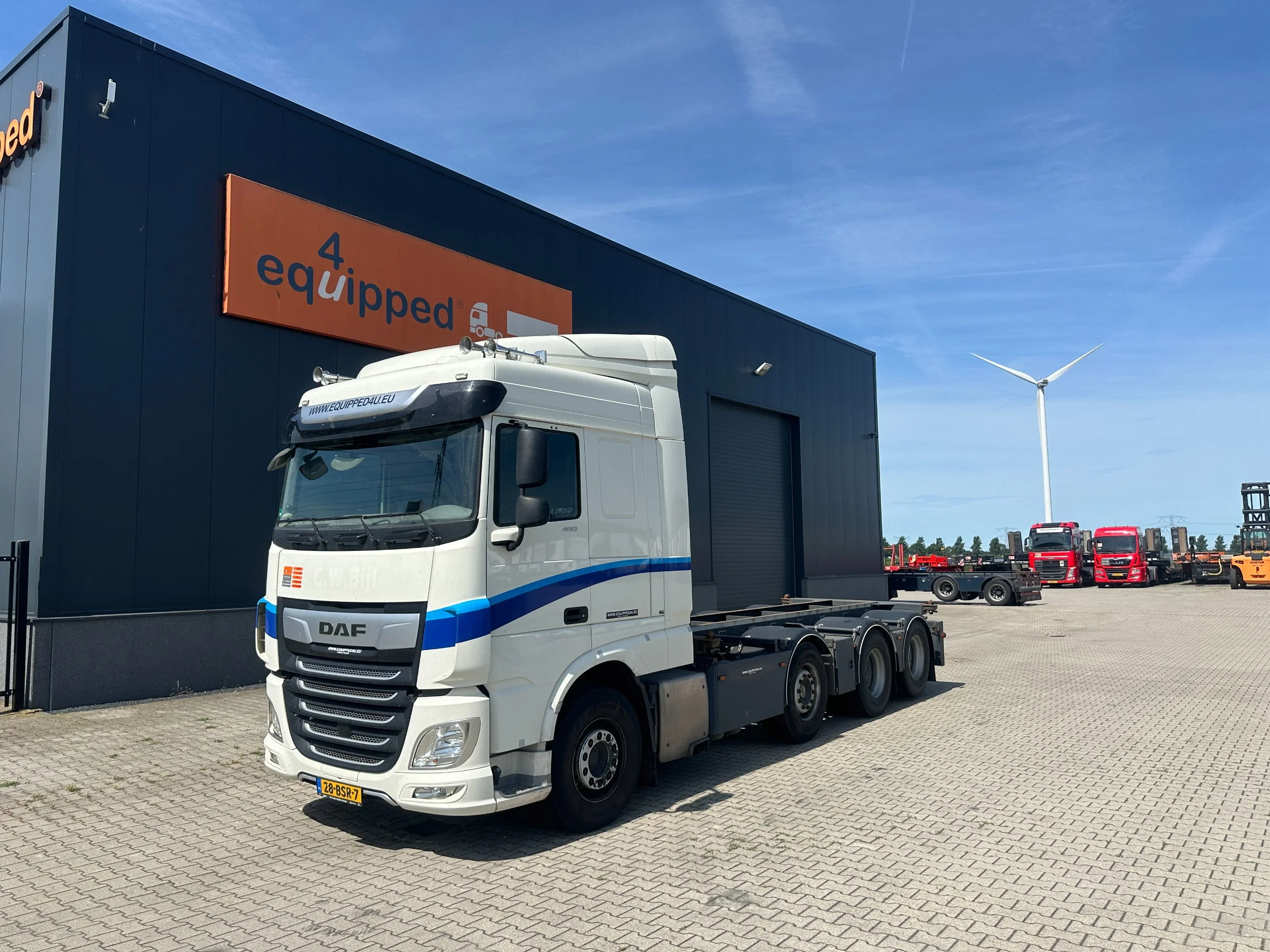 DAF XF480 2022 - XF 480 8x2 SC BDF / 10T frontaxle / EURO VI D / 365.000 km / NL-truck / APK: 03-2027 afbeelding 62