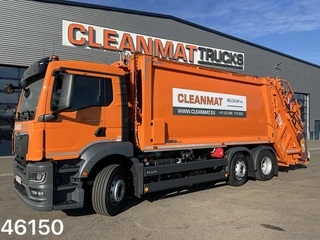 MAN TGS 2026 - 26.330 Euro 6 VDK 23m³ + AE weegsysteem te koop