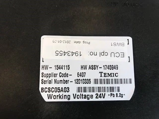 Scania N/A 2012 - 2307755-2166970 ECU BWS (E57) SC-P/R SERIE image 3
