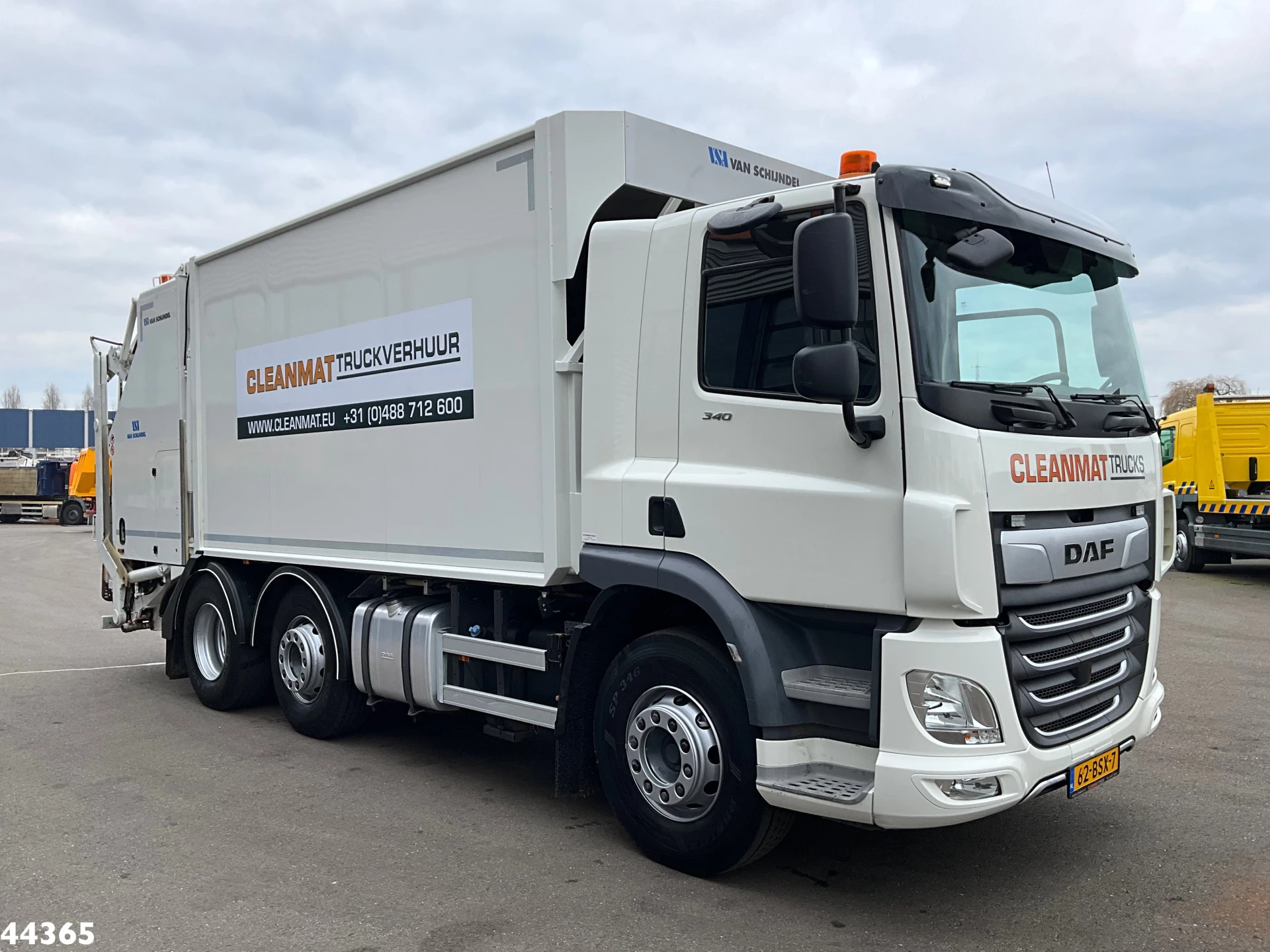 DAF FAG CF 340 Euro 6 Geesink/Van Schijndel 20m³ 2022 image 3