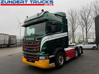 Scania R 2014 - 520 V8 STREAMLINE 6x2 SLEEPER. te koop