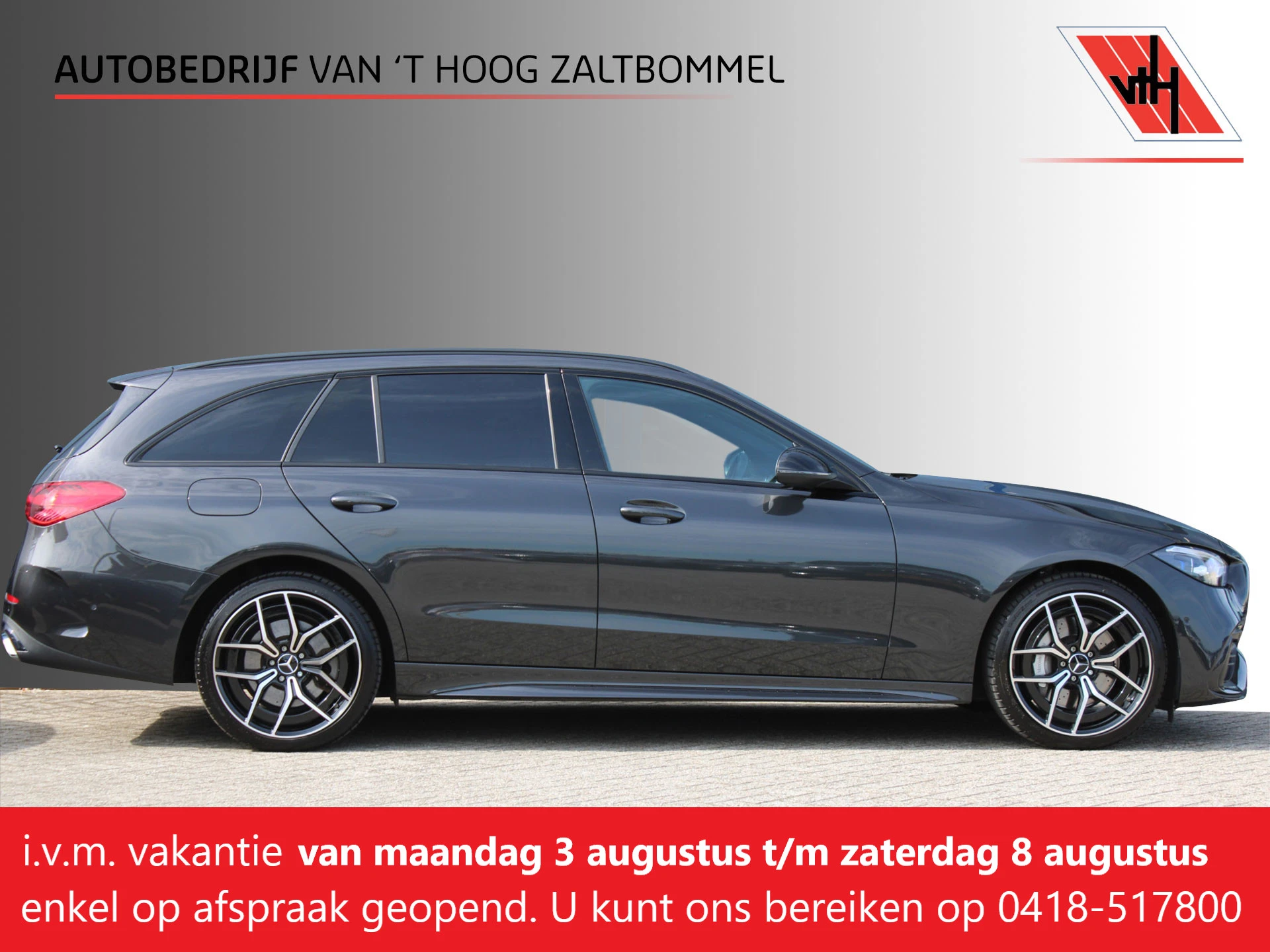 Mercedes-Benz C-Klasse 2023 - Estate 300e AMG Line NIGHT PAKKET DISTRONIC SFEER CARPLAY CAMERA MULTIBEAM 19'' afbeelding 1