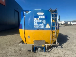 Van Hool N/A 2003 - 35.000L / 1-comp. / 20FT swapbody / T7 / EMKD / ADR 5Y + CSC-inspection: 07/2028 obrazek 7
