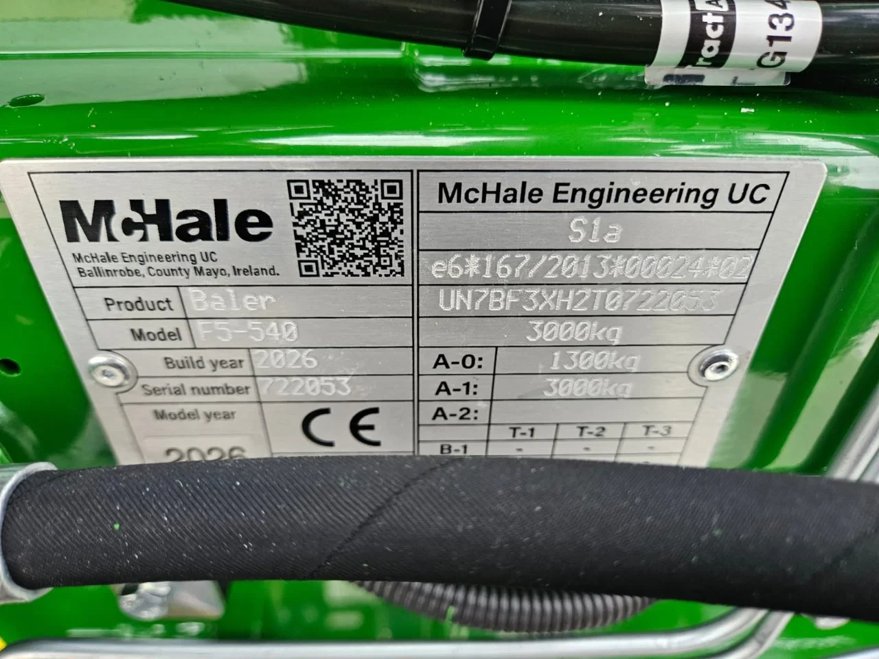 McHale 2025 - F5-540 Ronde balenpers obrázek 35