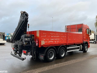 DAF FAT 105 XF 460 6x4 Manual Full Steel Hiab 16 Tonmeter laadkraan 2007 - N/A image 7