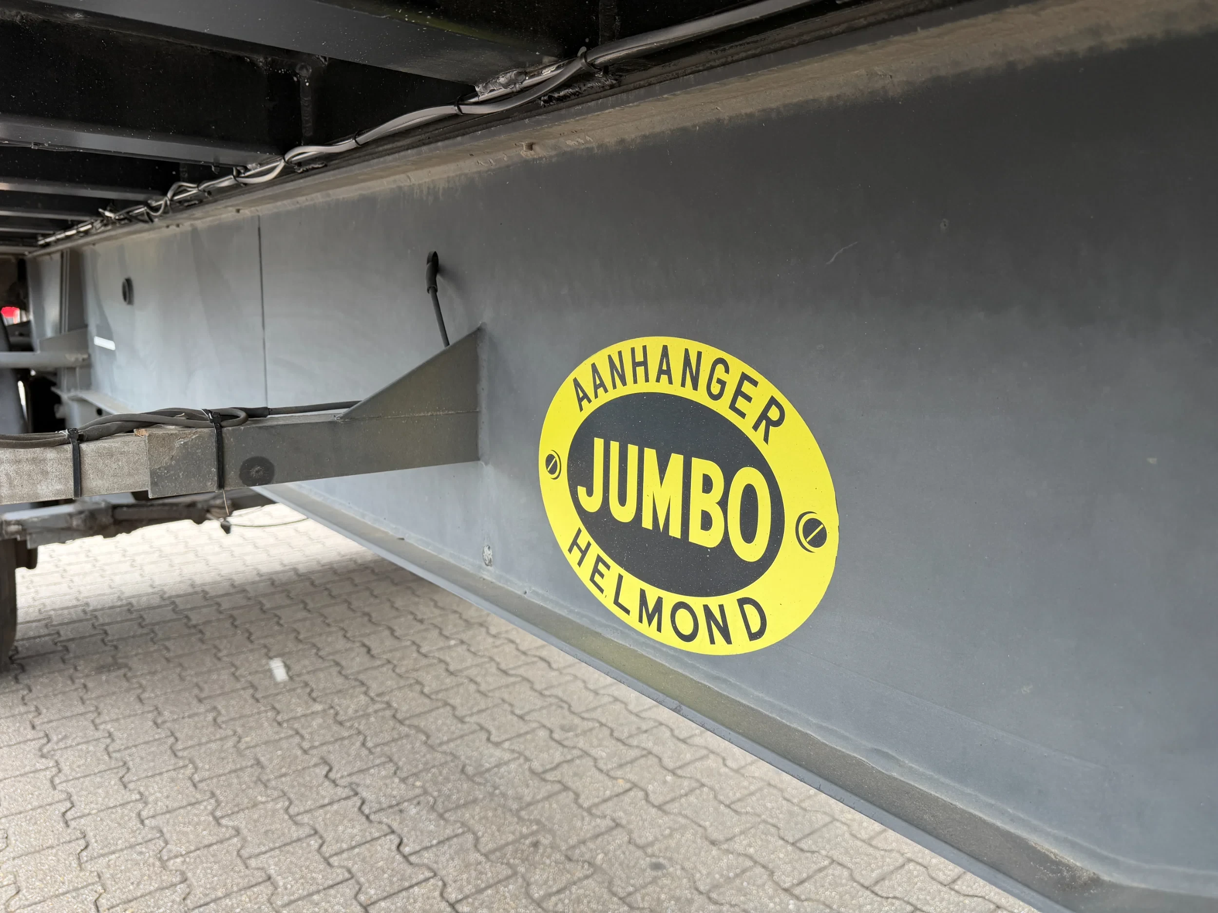 Jumbo 2009 - 40m3 Kipper Schamel Aanhangwagen afbeelding 18