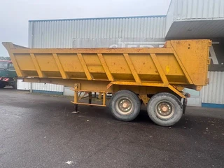 Castera 1995 - 2 Axle Steel tipper , Drum bakes afbeelding 2 miniatuur