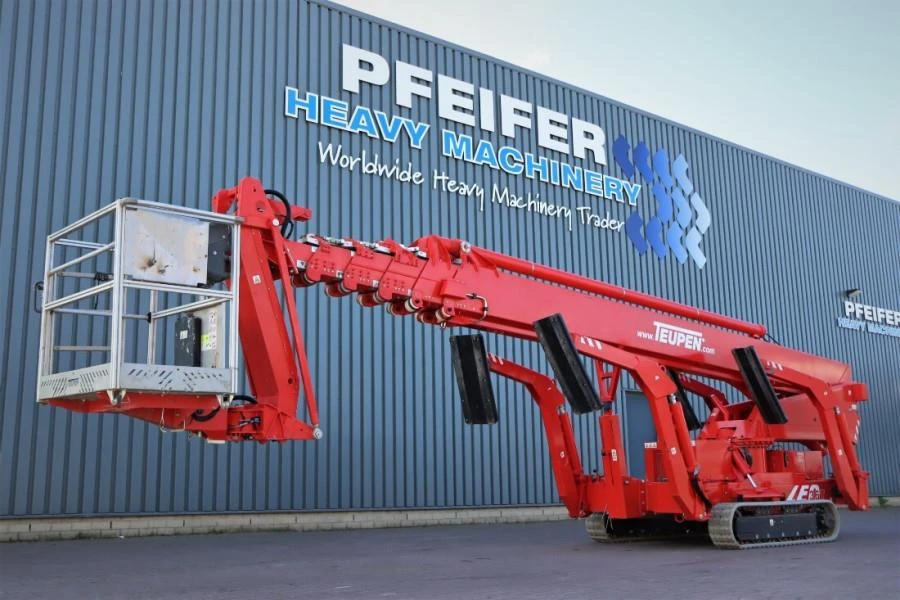 Teupen 2017 - Leo 36t 230 V Electric Motor + Diesel, Rubber Trac afbeelding 1