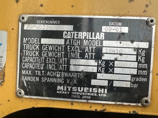 Caterpillar DP100 2002 - VORKVERSTELLERS +SIDE SHIFT obrazek 17
