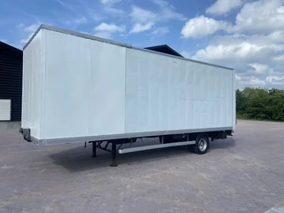 VF N/A 2008 - be oplegger 6.6 ton gesloten laadklep 750 kg изображение 2