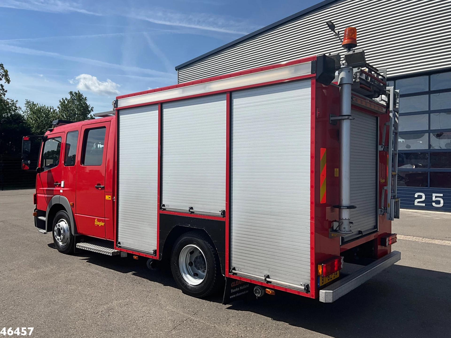 Mercedes-Benz Atego 2007 - 1425 ZIEGLER Brandweer / materiaalwagen Just 41.694 km! afbeelding 13