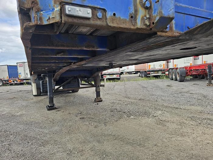 Pacton 3 AXLE FLATBED TRAILER BPW DRUM | price per piece 2006 изображение 8