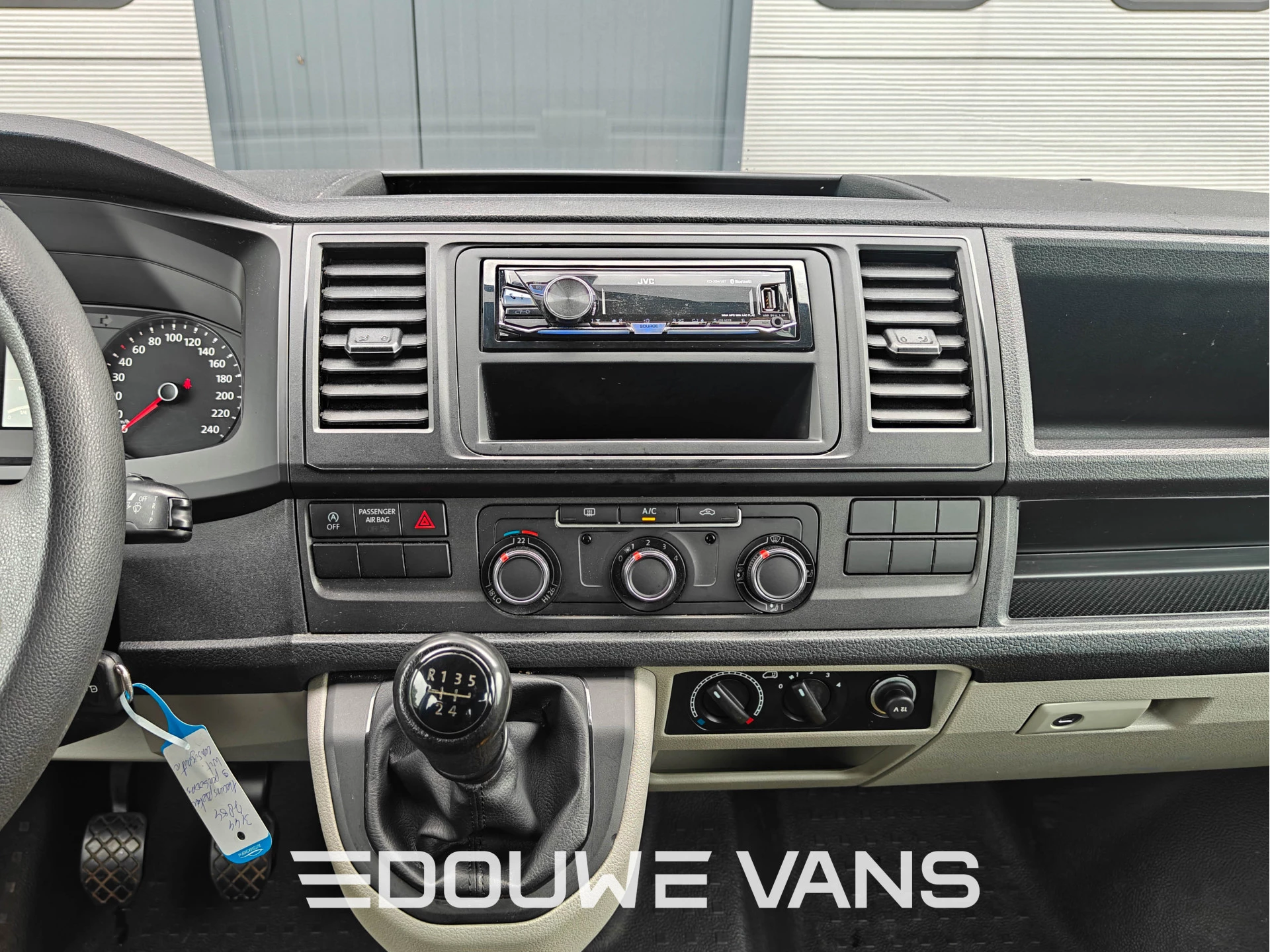 Volkswagen Transporter 2017 - T6 L2 9 Persoons Airco Kombi Bluetooth afbeelding 10