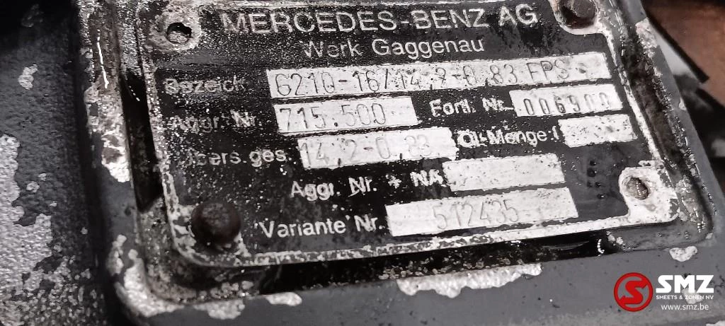 Mercedes-Benz 1997 - Occ versnellingsbak G210-16 Mercedes image 5