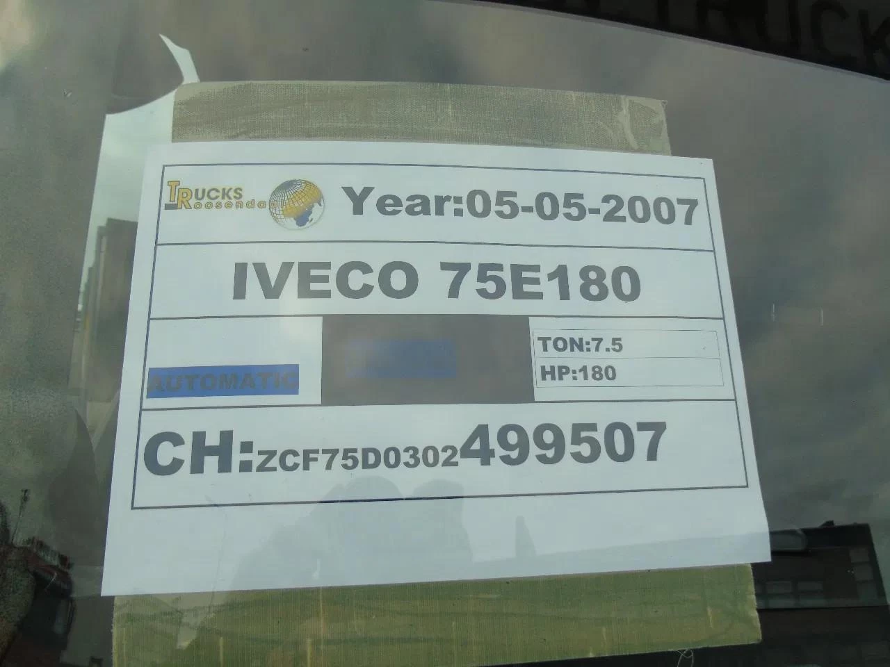 Iveco Eurocargo 2007 afbeelding 5
