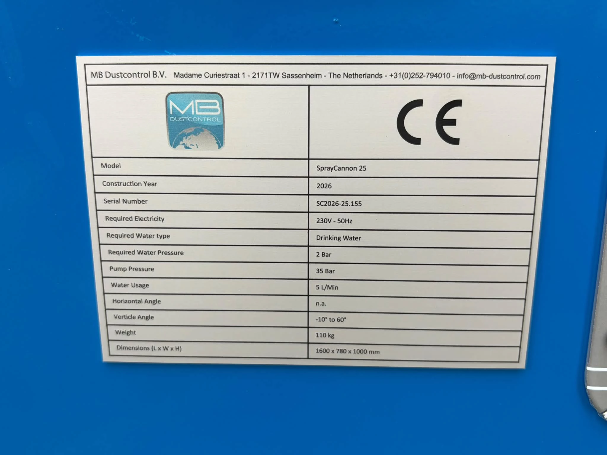 Mercedes-Benz Spraycannon 25 2026 obrázek 14