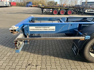 Contar N/A 2000 - 40FT HIGH CUBE chassis / liftaxle / drumbrakes / NL-Chassis/ APK 02-2026 bild 20