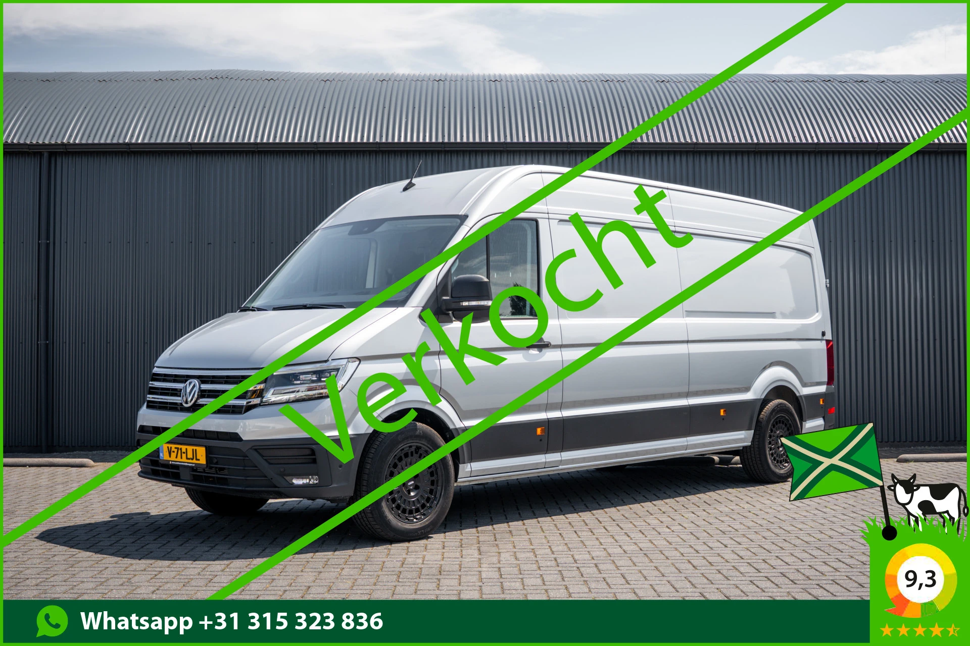 Volkswagen Crafter 2023 - 2.0 TDI L4H3 | 177 PK | Automaat | LED | Camera | Carplay | Cruise | PDC | Airco | Trekhaak afbeelding 1