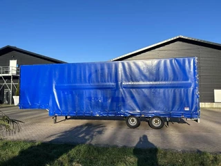 Veldhuizen N/A 2007 - Be oplegger semi gesloten huif 9.8 ton zdjecie 1