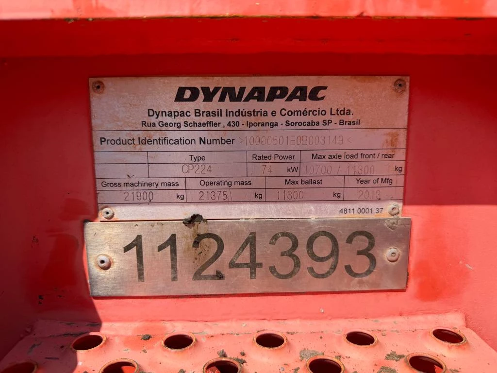 Dynapac 2013 - CP 224 afbeelding 9
