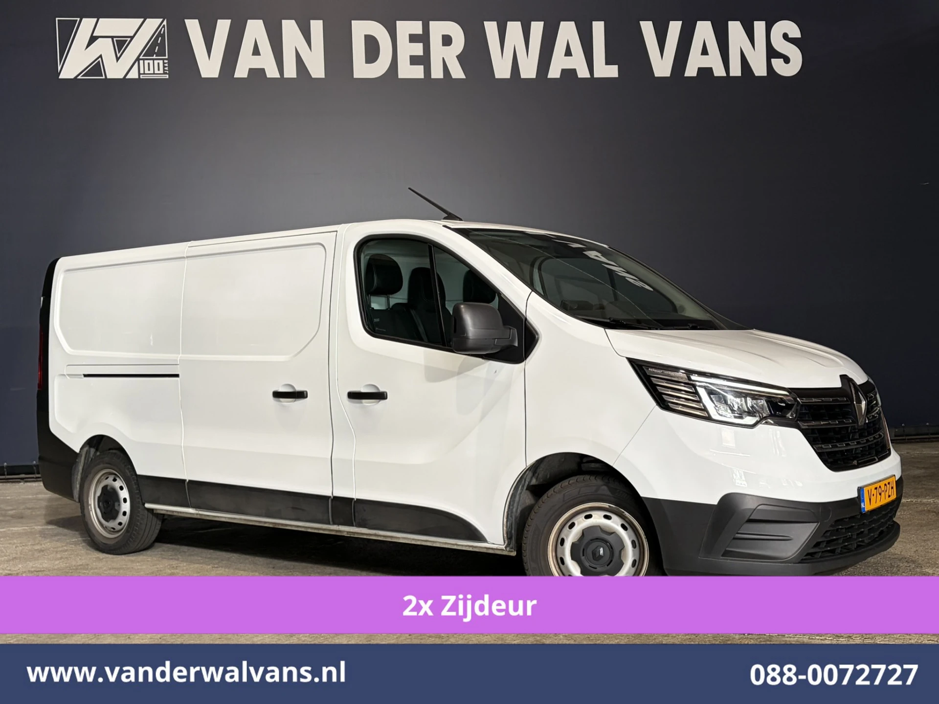 Renault Trafic 2023 - 2.0 dCi 131pk L2H1 Euro6 Airco | 2x zijdeur | LED | Apple Carplay | Cruisecontrol afbeelding 1