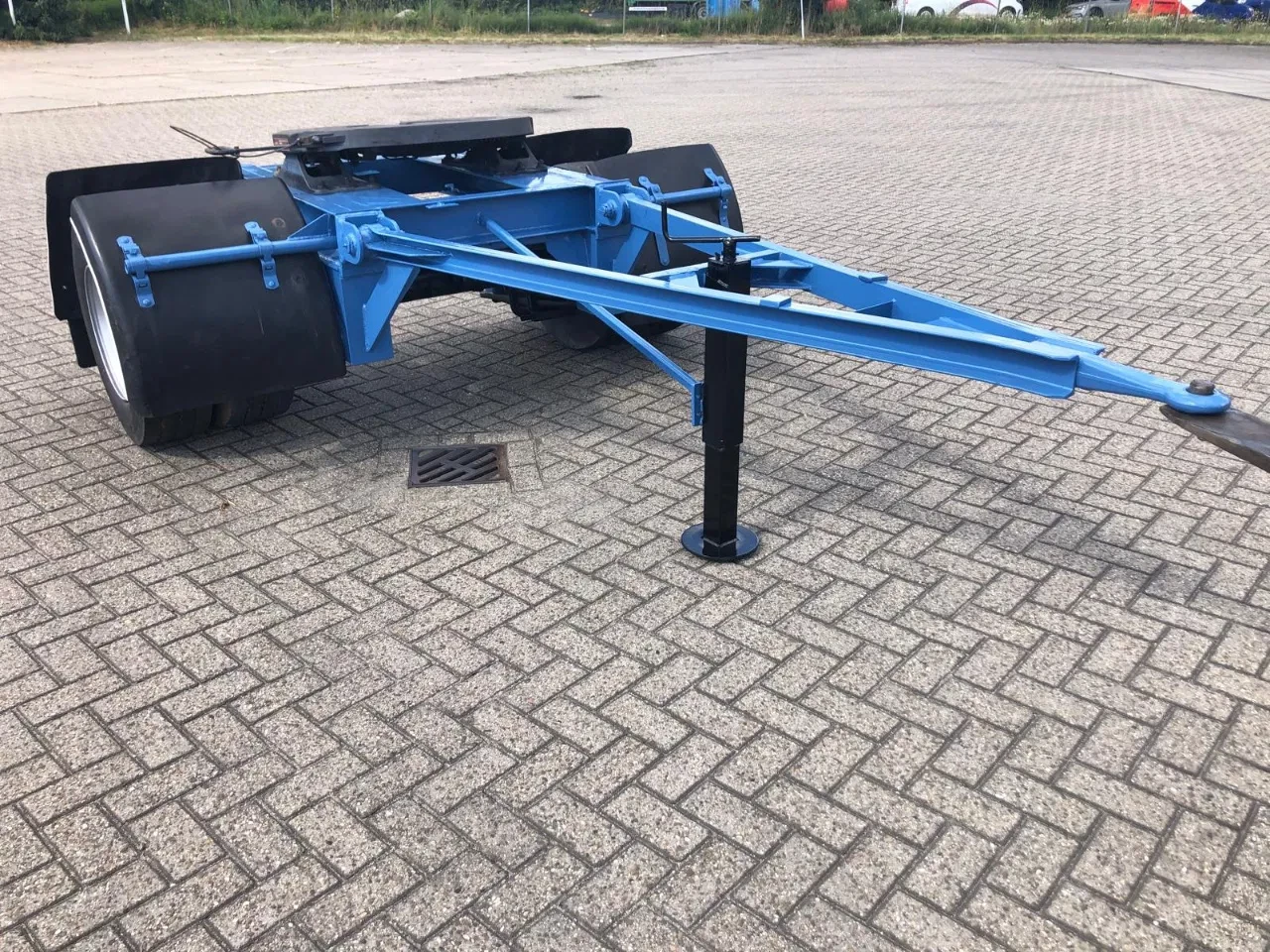 Diversen - Enkel as Dolly 10T - Blauw "Groenewegen" - Schotelhoogte: 100 cm afbeelding 1