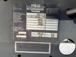 H&W HWZPAS18 2013 - N/A afbeelding 13