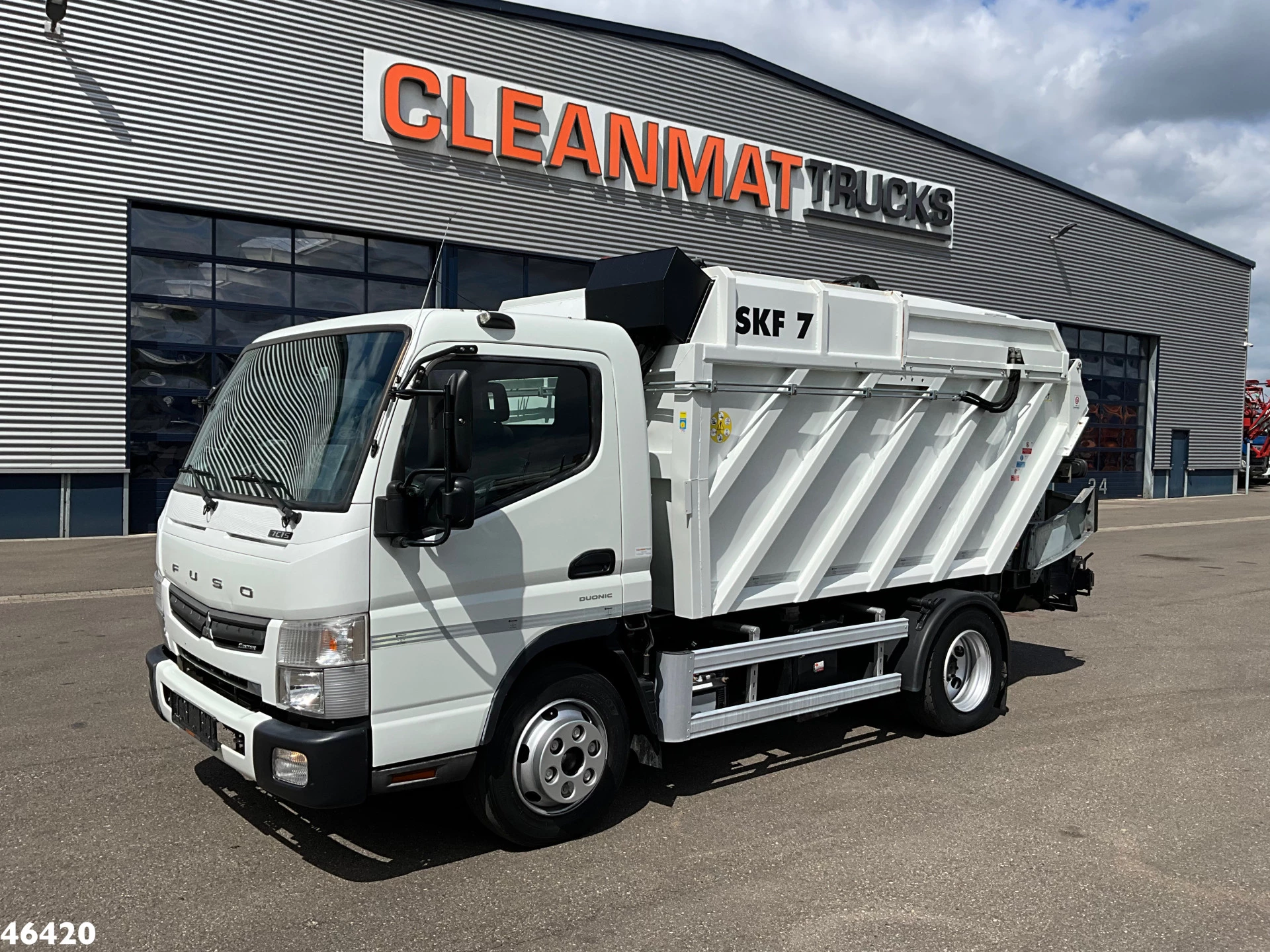 FUSO Canter 2018 - 7C15 Schmidt/Rossi 7m³ Satellite vehicle with tilting construction immagine 3