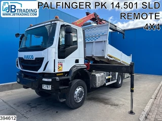 Iveco Trakker 2018 - 330 4x4, EURO 6, Palfinger, Remote te koop