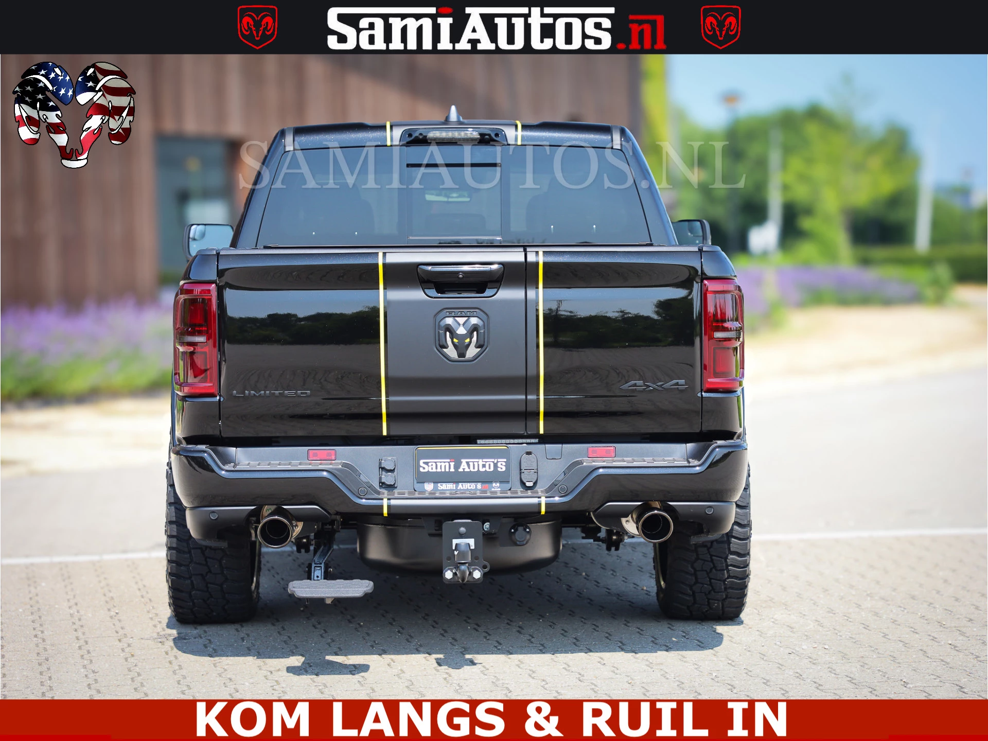 Dodge Ram Pick-Up 2024 - Limited Night Sport High Output 540HP 706Nm | Massage + Full Option | De Meest Luxe en Volle in zijn Klasse | zdjęcie 9