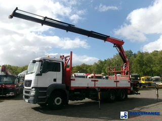 MAN TGS 2009 - 26.320 6X4 RHD + HMF 2820 K4 en venta