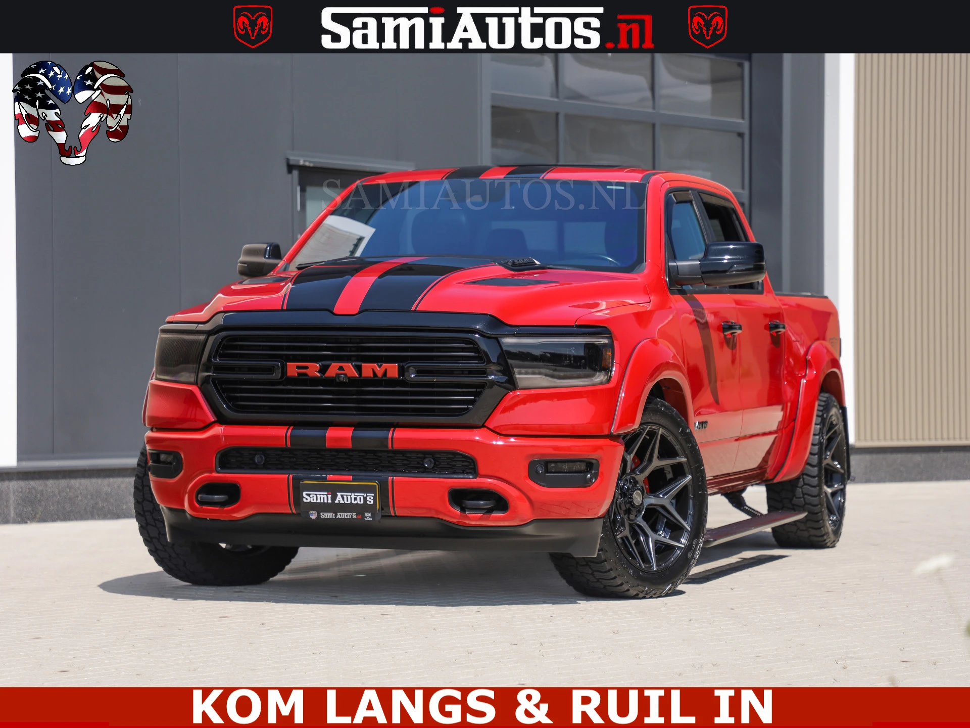 Dodge Ram Pick-Up 2024 - GT TRX PACK | 5.7 V8 HEMI | FLAME RED | HULK PACK | LUCHTVERING | MEGA DIK | DC | afbeelding 44