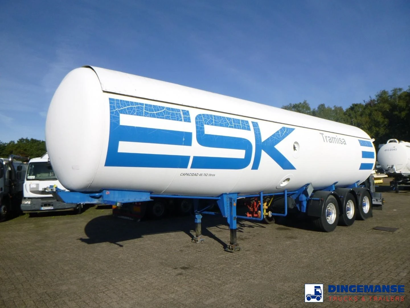 TCSA Gas tank steel 49.7 m3 / 1 comp 1999 image 1