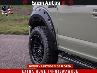 Ford F-150 2018 - 5.0 V8 4X4 | MAT OLIVE GREEN | BIJTELLING VRIJ | ZEER DIK | CAMERA | 3500KG | PANORAMA | LEDER | GO RHINO ROLLBAR | afbeelding 67