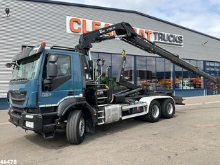 Iveco Trakker 2015 - AD450T/P Euro 6 Hiab 18 Tonmeter laadkraan for sale